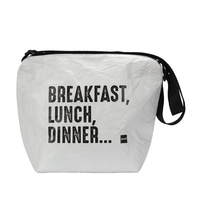 lunch bag bolsa porta alimentos marrón